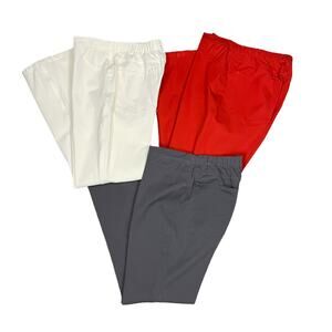 Isaac Mizrahi | Live 24/7 Bootcut Stretch Twill Petite Pants 2 Piece Bundle